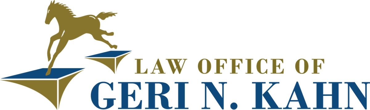 Law Office of Geri N. Kahn in San Francisco and Benicia Logo